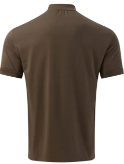 Hot OUKU Men's T shirt Tee Tee Top Plain Turtleneck Street Vacation Short Sleeves Knitting Clothing Apparel Fashion Designer Basic