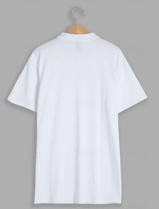 Best OUKU Men's T Shirt Tee Top Short Sleeve V Neck Summer Plain Fashion Designer Basic Buttons Front Pocket Vacation Going out Casual Daily Black White Yellow Top Tee for Men