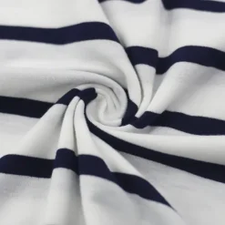 OUKU Men's T Shirt Tee Top Short Sleeves Crew Neck Summer Striped Fashion Designer Basic Front Pocket Vacation Street Going out Black Red Navy Blue Top Tee for Men