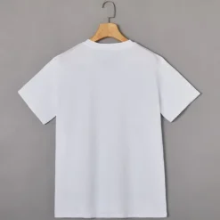 Online OUKU Men's T Shirt Tee Top Short Sleeves V Neck Summer Solid Color Plain Designer Basic Modern Contemporary Classic Style Vacation Street Going out Black White Red Top Tee for Men