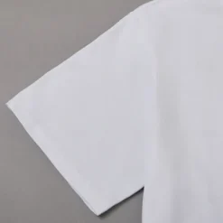 Online OUKU Men's T Shirt Tee Top Short Sleeves V Neck Summer Solid Color Plain Designer Basic Modern Contemporary Classic Style Vacation Street Going out Black White Red Top Tee for Men
