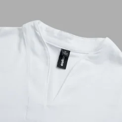 Best OUKU Men's T Shirt Tee Top Short Sleeve V Neck Summer Plain Fashion Designer Basic V Neck Front Pocket Vacation Going out Casual Daily Black White Blue Top Tee for Men