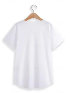 New OUKU Men's T Shirt Tee Top Short Sleeves Crew Neck Summer Plain Fashion Designer Basic Vacation Street Going out Black White Blue Top Tee for Men