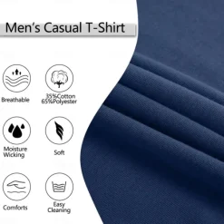 Hot OUKU Men's T Shirt Tee Top Short Sleeve V Neck Spring & Summer Plain Fashion Designer Basic Lace up Vacation Street Going out Army Green Dark Grey Black Top Tee for Men