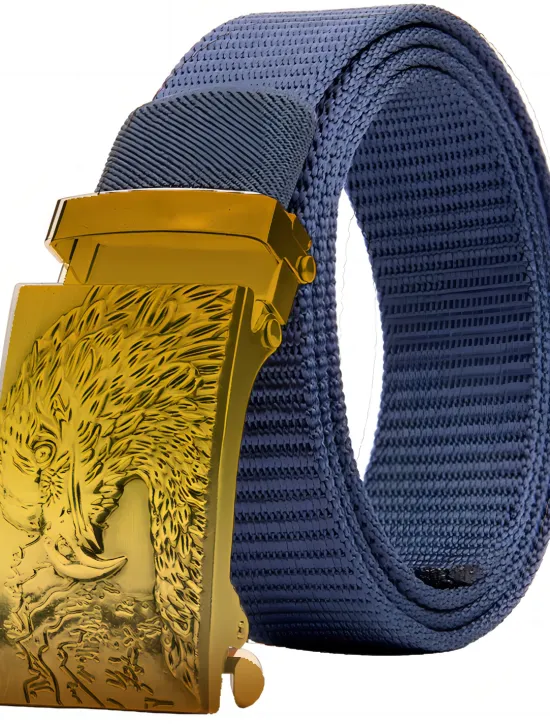Discount OUKU Men's Tactical Belt Black Army Green Knit Fashion Party Work Solid Color Office / Career Daily Wear