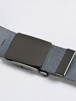 New OUKU Men's Tactical Belt Canvas Belt Black White Canvas Plain Daily Wear Going out Weekend