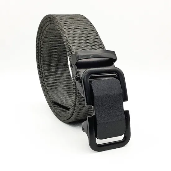 OUKU Men's Tactical Belt Nylon Web Work Belt Black Kakhi Nylon Plain Daily Wear Going out Weekend