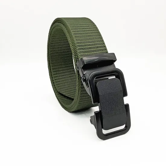 OUKU Men's Tactical Belt Nylon Web Work Belt Black Kakhi Nylon Plain Daily Wear Going out Weekend