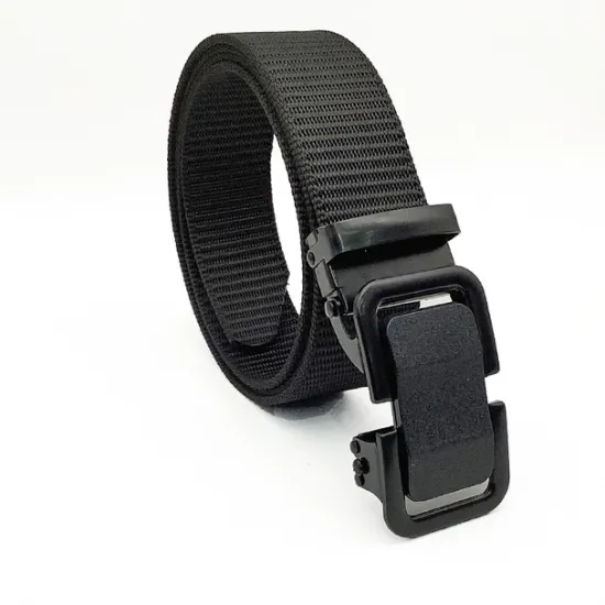 OUKU Men's Tactical Belt Nylon Web Work Belt Black Kakhi Nylon Plain Daily Wear Going out Weekend
