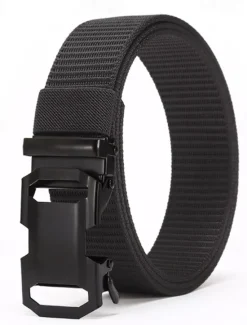 Outlet OUKU Men's Tactical Belt Waist Belt Black Blue Nylon Durable Adjustable Plain Outdoor Daily