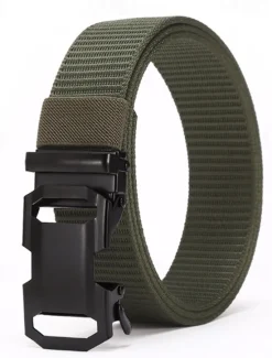 Outlet OUKU Men's Tactical Belt Waist Belt Black Blue Nylon Durable Adjustable Plain Outdoor Daily