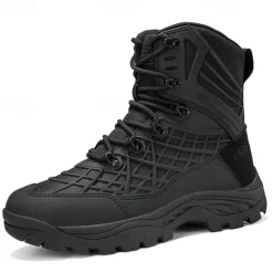 Discount OUKU Men's Tactical Camo Outdoor Boots with Non-Slip Sole and Reinforced Support – Durable Lace-Up Hiking & Hunting Footwear