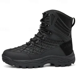 Discount OUKU Men's Tactical Camo Outdoor Boots with Non-Slip Sole and Reinforced Support – Durable Lace-Up Hiking & Hunting Footwear