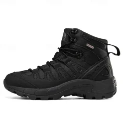 Clearance OUKU Men's Tactical Hiking Boots - Lightweight Desert Combat Boots with Breathable Mesh and Anti-Slip Sole for Outdoor Adventures