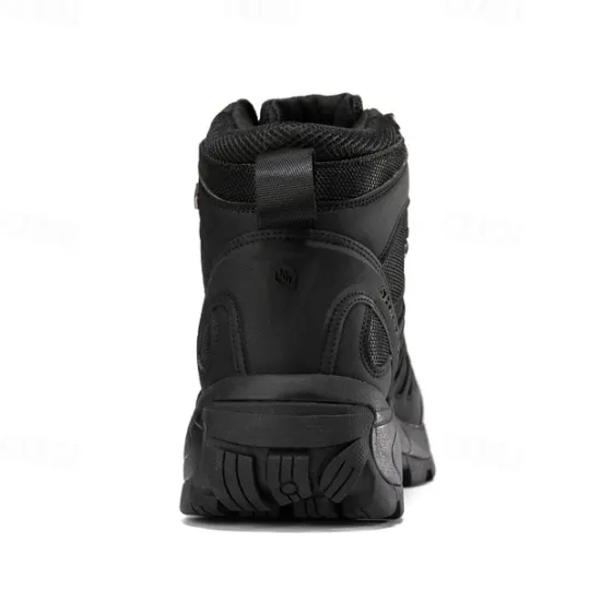 Clearance OUKU Men's Tactical Hiking Boots - Lightweight Desert Combat Boots with Breathable Mesh and Anti-Slip Sole for Outdoor Adventures