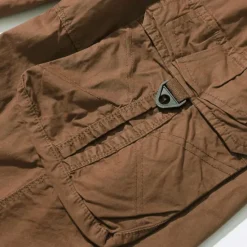 Outlet OUKU Men's Tactical Shorts Capri Cargo Shorts Cargo Shorts Capri Pants Hiking Shorts Buttons Multi Pocket Plain Wearable Calf-Length Outdoor Daily Going out Fashion Classic Lake blue Black