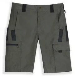 Outlet OUKU Men's Tactical Shorts Cargo Shorts Shorts Buttons Multi Pocket Color Block Comfort Wearable Short Casual Daily Holiday Fashion Classic Black Green