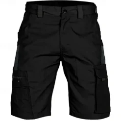 Outlet OUKU Men's Tactical Shorts Cargo Shorts Shorts Buttons Multi Pocket Color Block Comfort Wearable Short Casual Daily Holiday Fashion Classic Black Green