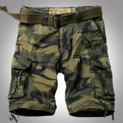 Discount OUKU Men's Tactical Shorts Cargo Shorts Camo Shorts Pocket Camouflage Comfort Breathable Outdoor Daily Going out Fashion Casual Black Army Green