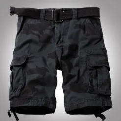 Discount OUKU Men's Tactical Shorts Cargo Shorts Camo Shorts Pocket Camouflage Comfort Breathable Outdoor Daily Going out Fashion Casual Black Army Green