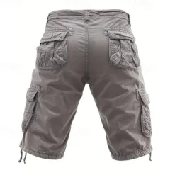 Outlet OUKU Men's Tactical Shorts Cargo Shorts Shorts Buttons Multi Pocket Plain Wearable Knee Length Outdoor Daily Camping & Hiking Fashion Classic Black Army Green
