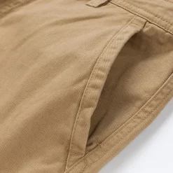 Outlet OUKU Men's Tactical Shorts Cargo Shorts Shorts Buttons Multi Pocket Plain Wearable Short Outdoor Daily Going out Fashion Classic Black Army Green