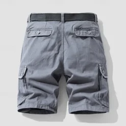 Outlet OUKU Men's Tactical Shorts Cargo Shorts Shorts Buttons Multi Pocket Plain Wearable Short Outdoor Daily Going out Fashion Classic Black Army Green