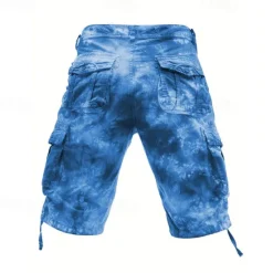 New OUKU Men's Tactical Shorts Cargo Shorts Camo Shorts Shorts Buttons Multi Pocket Camo Camouflage Wearable Short Outdoor Daily Camping & Hiking Fashion Classic Black Yellow