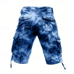 New OUKU Men's Tactical Shorts Cargo Shorts Camo Shorts Shorts Buttons Multi Pocket Camo Camouflage Wearable Short Outdoor Daily Camping & Hiking Fashion Classic Black Yellow