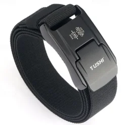 OUKU Men's Tactical Tactical Belt Nylon Web Belt Nylon Belt ArmyGreen Black Nylon