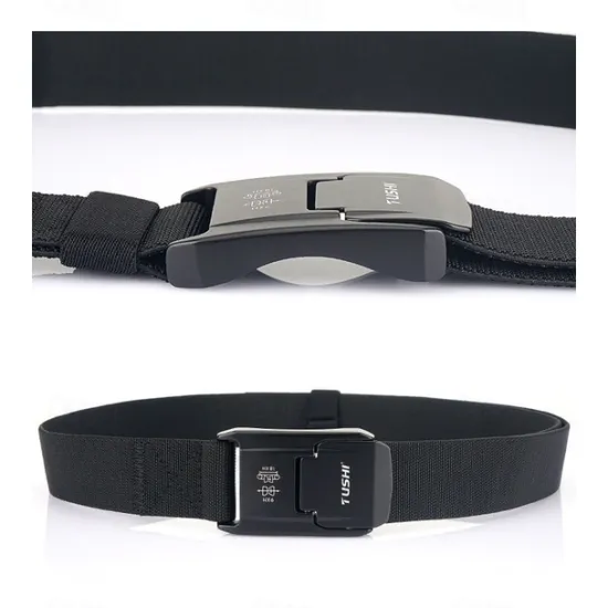 OUKU Men's Tactical Tactical Belt Nylon Web Belt Nylon Belt ArmyGreen Black Nylon