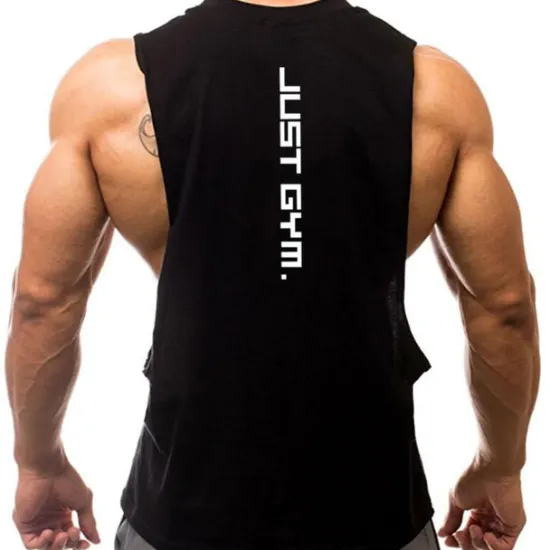 Clearance OUKU Men's Tank Top Vest Top Undershirt Sleeveless Crew Neck Summer Letter Casual Muscle Workout Vacation Sport Daily Black White Yellow Top Tee for Men