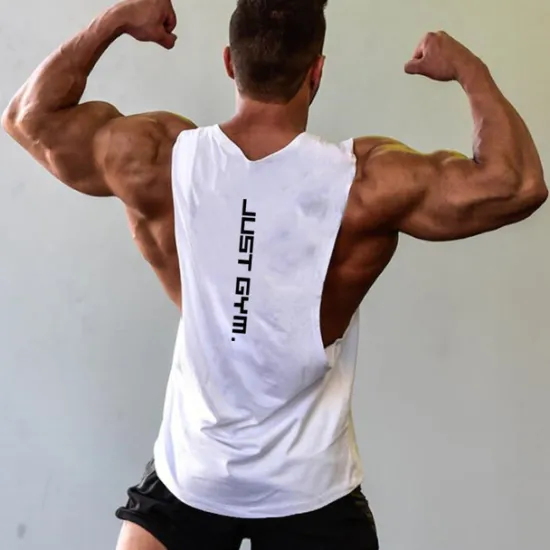 Clearance OUKU Men's Tank Top Vest Top Undershirt Sleeveless Crew Neck Summer Letter Casual Muscle Workout Vacation Sport Daily Black White Yellow Top Tee for Men