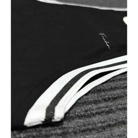 Online OUKU Men's Tank Top Vest Top Undershirt Sleeveless Shirt Sleeveless Crew Neck Summer Stripes Fashion Designer Basic Print Vacation Street Going out Black White Wine Top Tee for Men