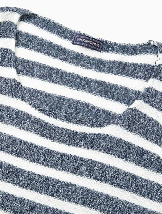 OUKU Men's Tank Top Vest Top Undershirt Sleeveless Shirt Sleeveless Crew Neck Summer Stripes Fashion Designer Muscle Outdoor Going out Gym Red Navy Blue Top Tee for Men