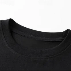 Online OUKU Men's Tank Top Vest Top Undershirt Sleeveless Shirt Sleeveless Crewneck Summer Plain Fashion Designer Vacation Street Going out Black White Khaki Top Tee for Men