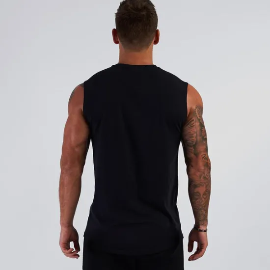 Hot OUKU Men's Tank Top Vest Top Undershirt Sleeveless Shirt Sleeveless V Neck Summer Plain Sports Fashion Lightweight Vacation Casual Holiday Black White Army Green Top Tee for Men
