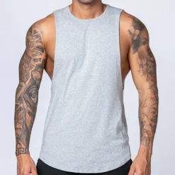 Clearance OUKU Men's Tank Top Vest Top Undershirt Sleeveless Crew Neck Summer Plain Stylish Classic Muscle Vacation Sport Daily Black White Wine Top Tee for Men