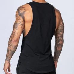 Clearance OUKU Men's Tank Top Vest Top Undershirt Sleeveless Crew Neck Summer Plain Stylish Classic Muscle Vacation Sport Daily Black White Wine Top Tee for Men