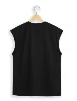 OUKU Men's Tank Top Vest Top Undershirt Sleeveless Shirt Sleeveless Crew Neck Summer Plain Fashion Designer Muscle Outdoor Going out Gym Black White Red Top Tee for Men