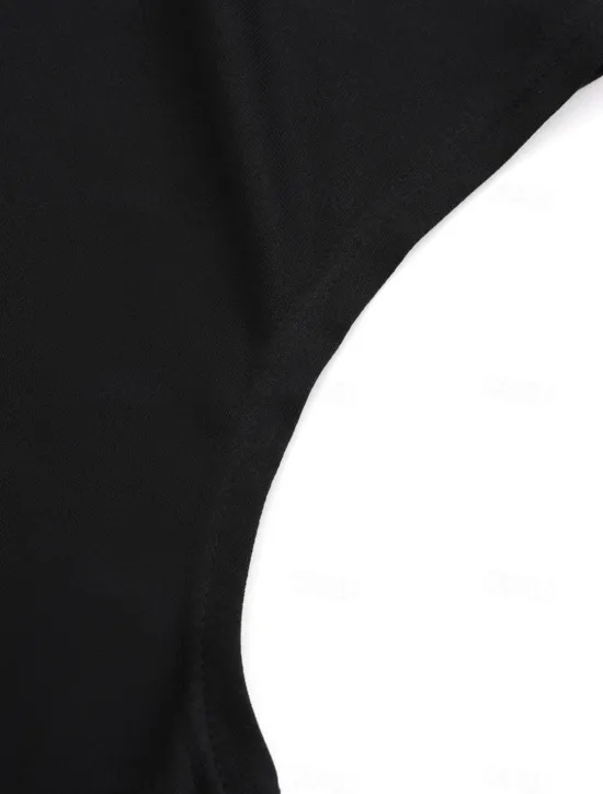 OUKU Men's Tank Top Vest Top Undershirt Sleeveless Shirt Sleeveless Crew Neck Summer Plain Fashion Designer Muscle Outdoor Going out Gym Black White Red Top Tee for Men