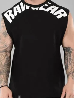 OUKU Men's Tank Top Vest Top Undershirt Sleeveless Shirt Sleeveless Crewneck Summer Color Block Fashion Designer Basic Vacation Street Going out Black White Khaki Top Tee for Men