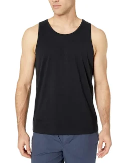 Best OUKU Men's Tank Top Vest Top Undershirt Sleeveless Shirt Sleeveless Crew Neck Summer Plain Fashion Streetwear Muscle Sports & Outdoor Athleisure Gym Black White Yellow Top Tee for Men