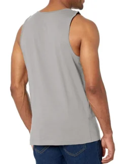 Best OUKU Men's Tank Top Vest Top Undershirt Sleeveless Shirt Sleeveless Crew Neck Summer Plain Fashion Streetwear Muscle Sports & Outdoor Athleisure Gym Black White Yellow Top Tee for Men