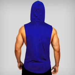 Online OUKU Men's Tank Top Vest Top Undershirt Sleeveless Shirt Sleeveless Hooded Summer Plain Sports Fashion Lightweight Vacation Casual Holiday Black White Blue Top Tee for Men