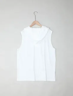 New OUKU Men's Tank Top Vest Top Undershirt Sleeveless Shirt Sleeveless Hooded Summer Plain Fashion Designer Muscle Outdoor Going out Gym Black White Yellow Top Tee for Men