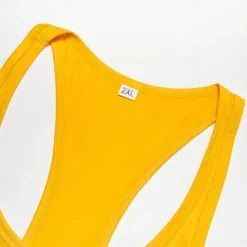 Online OUKU Men's Tank Top Vest Top Undershirt Sleeveless Shirt Sleeveless Crew Neck Summer Solid Color Simple Casual Comfortable Vacation Street Daily Black White Yellow Top Tee for Men