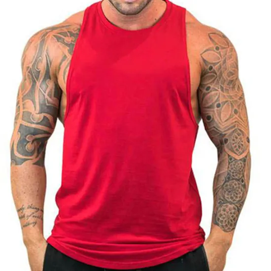 Best OUKU Men's Tank Top Vest Top Undershirt Sleeveless Crew Neck Summer Plain Fashion Muscle Workout Vacation Sport Daily Black White Blue Top Tee for Men