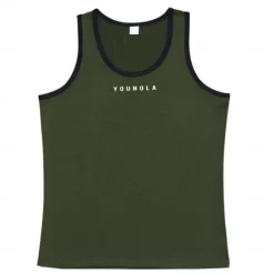 Outlet OUKU Men's Tank Top Vest Top Undershirt Sleeveless Shirt Sleeveless U Neck Summer Quotes & Sayings Fashion Designer Vacation Street Going out Black White Red Top Tee for Men