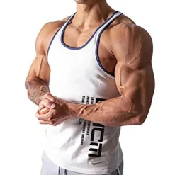Sale OUKU Men's Tank Top Vest Top Undershirt Sleeveless Shirt T shirt Shirt Muscle Gym Clothing Apparel M L XL XXL XXXL
